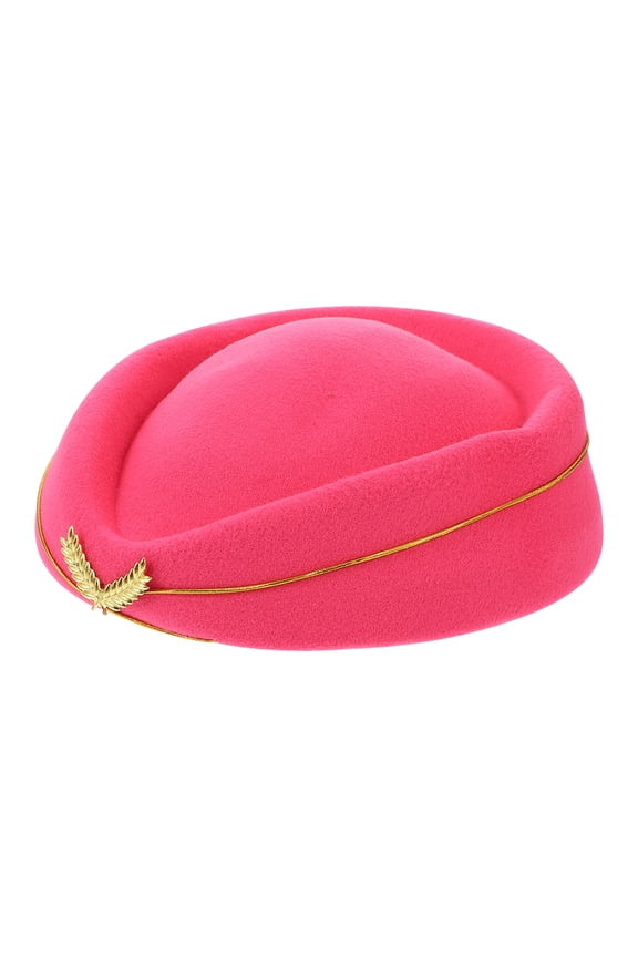 Hat Air Hostess Pink Women's Hats & Caps Has Flight Attendant Rosy