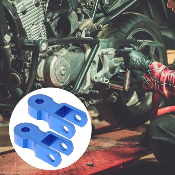 GOOHOCHY Height Extension Motorcycle Shock Absorber Rear Carbon Suspension Blue