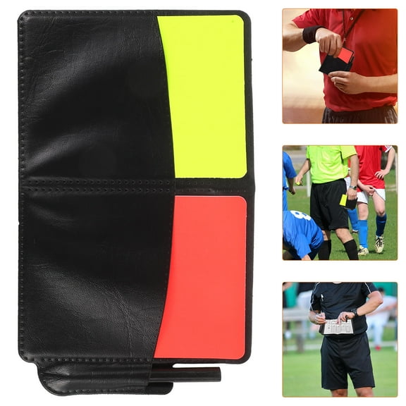 FUTUREORYY Football Referee Kit Referee Card Set Yellow Referees Soccer Matches 2 Sets