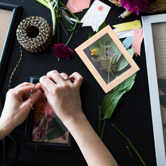 GOOHOCHY Hemoton 2pcs Paper Making Screen Frame Small Wooden DIY Frames for Making Paper Multi Use Paper Frame