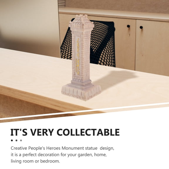 GOOHOCHY  Home Decoration People's Heroes Monument Ornament Statue Office