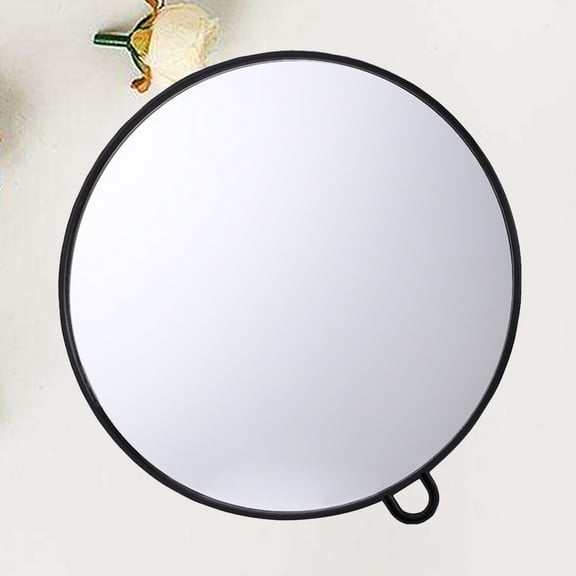 GOOHOCHY Hook Vanity Mirror White Round Decorative Mirrors Light up for Makeup
