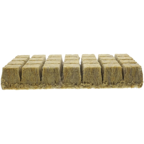 FUTUREORYY 28 Pieces Hydroponics Starter Cube Mineral Wool for Rooting in