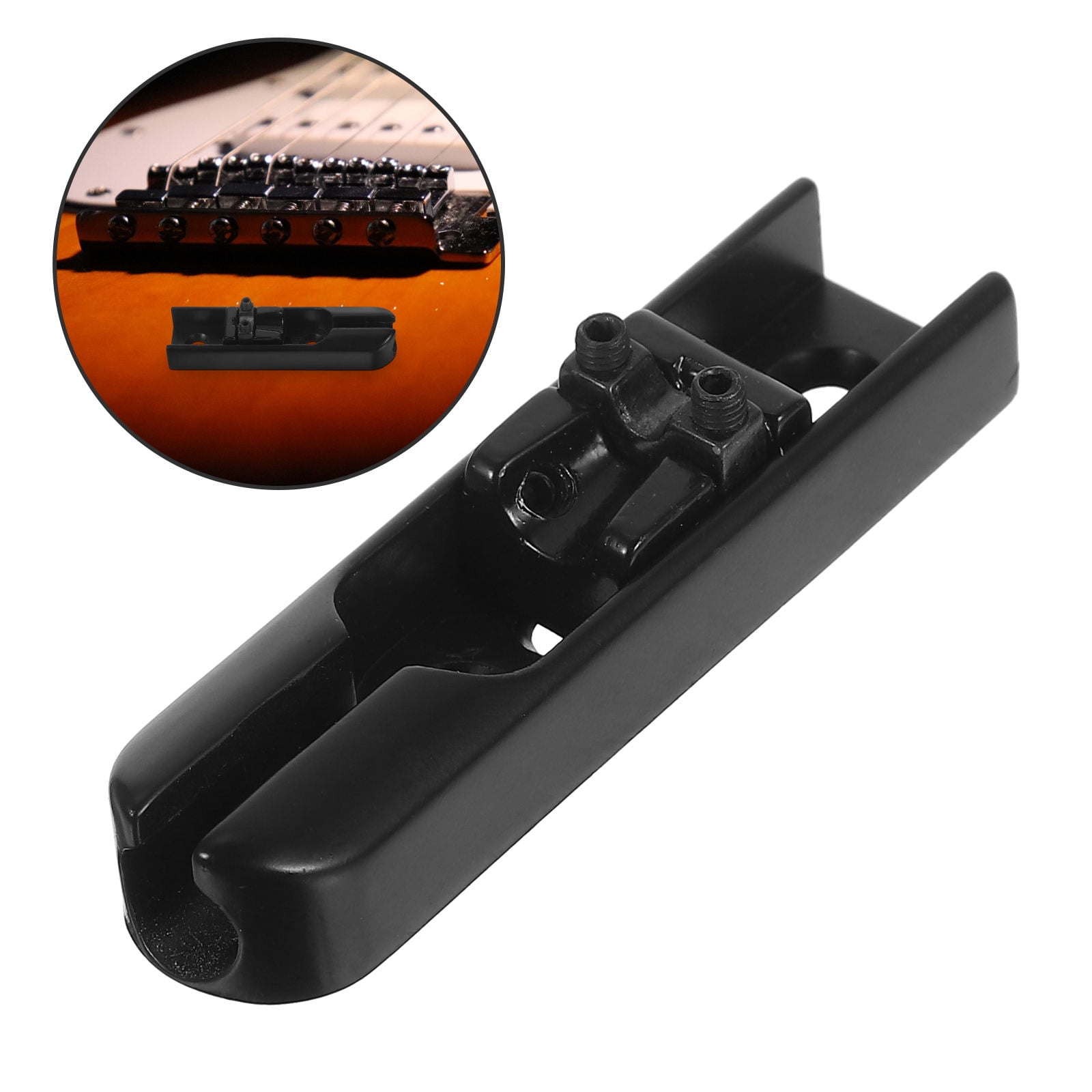 GOOHOCHY Independent Electric Bass Bridge For Headless Reliable Split ...
