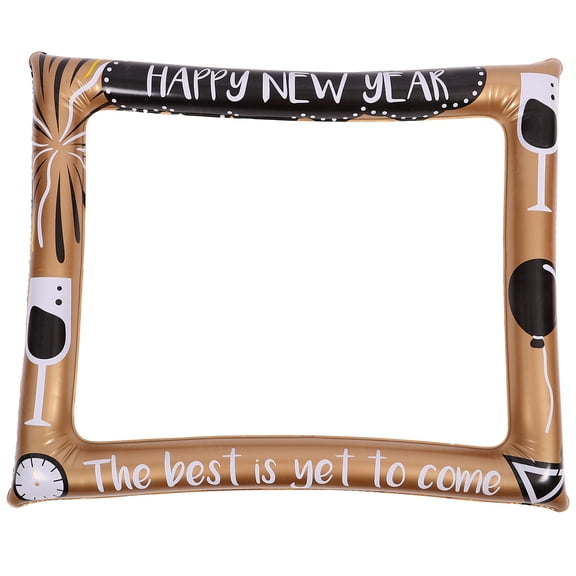 GOOHOCHY Inflatable Photo Frame PVC 1Set 29.5X24.6X0.08In