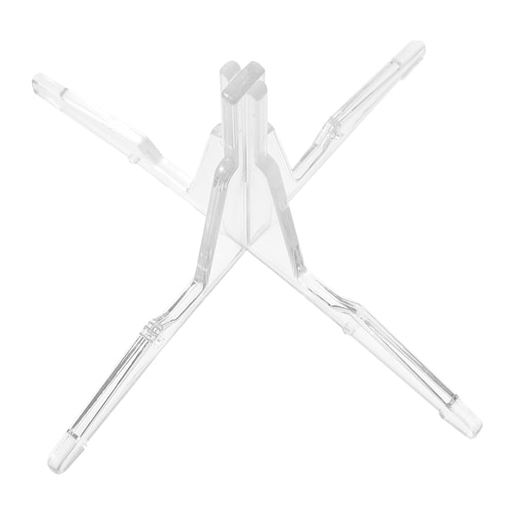 GOOHOCHY White Clarinet Stand with Four-Leg Base, Stable Holder for Clarinet and Musical Instrument Accessories