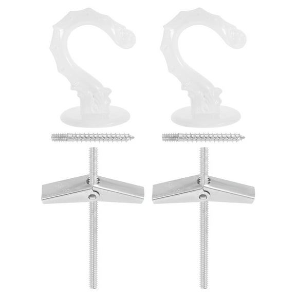 GOOHOCHY Iron Ceiling Hangers 2Pcs for Hanging Flower in Living Room and Bedroom