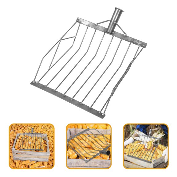 GOOHOCHY Iron Farm Corn Spade Multifunctional Maize Shovel Useful Farm Implement Handheld Shovel Scoop