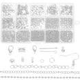 thumbnail image 1 of GOOHOCHY Jewelry Making Kit with Silver Alloy and Plastic Findings for Decor 1 Box Necklace Bracelet Supplies, 1 of 8