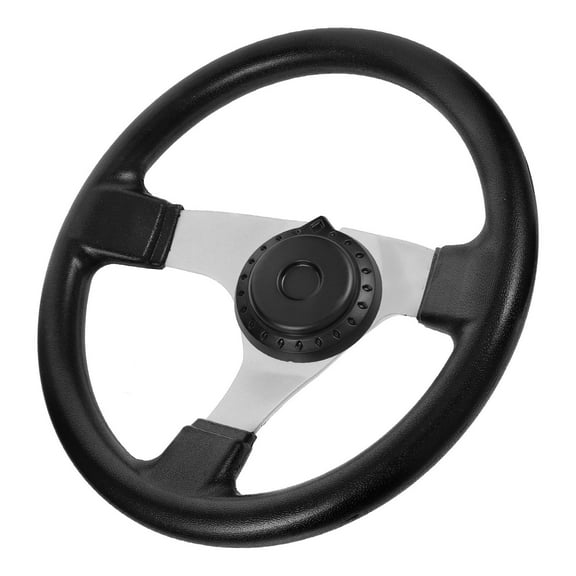 FUTUREORYY Quick Release Steering Wheel Black Pu 1Pack Practical Design