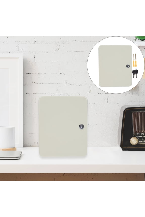 Key Cabinet Storage Box Flat Organizer Property Manager Security