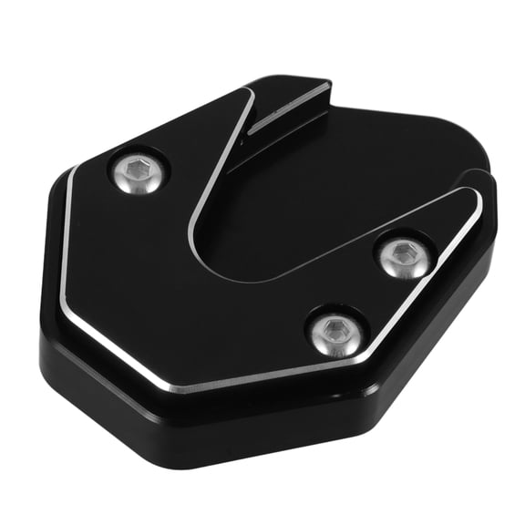 GOOHOCHY Kickstand Plate 1Set Motorcycle Aluminum Alloy 3.0X2.2X0.6In