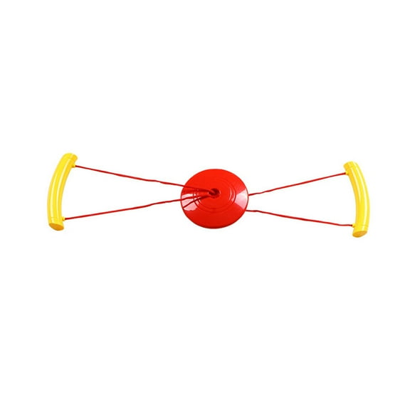 GOOHOCHY Kids Wall Pulley Chest Expander Developer Spring Exerciser Tension Ball Toy Body-building Exercise Arm Children's Stretcher Large Sports Tension Disc (Random Color)