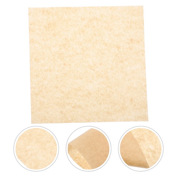 Mobutofu Khaki Oil Proof Kitchen Wrapping Paper Multi Purpose Snack Mat for Catering Use