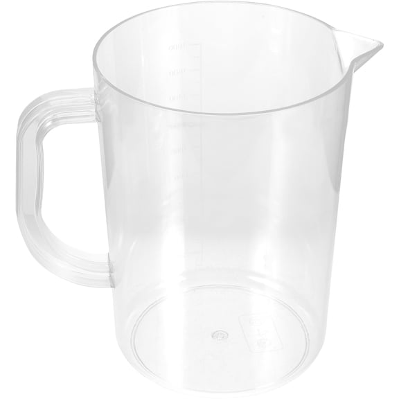 Mobutofu Large Capacity Pc Water Pitcher Transparent with Dust-Proof Lid
