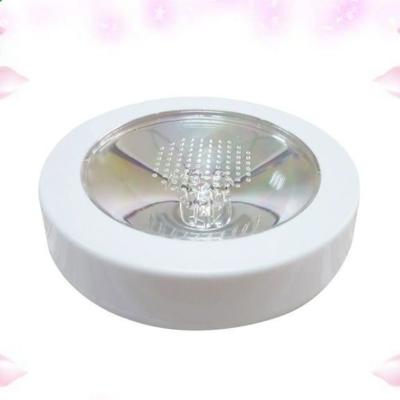 HONMEET Light Display Base Vase Base Light Abs 1Pack 3.7x3.7x0.8in