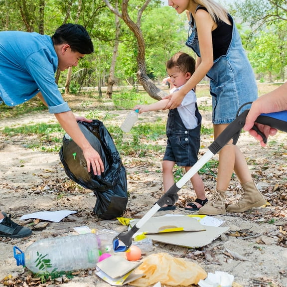 GOOHOCHY Long Handled Grabber Reacher for Seniors Trash Trap