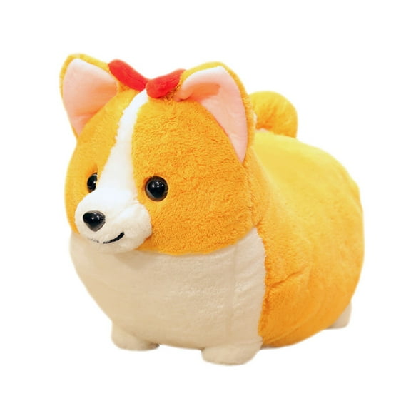 ADDHAT Cute Corgi Dog Toy Plush for Children Sleep Improvement Relief in Bedroom 1Set