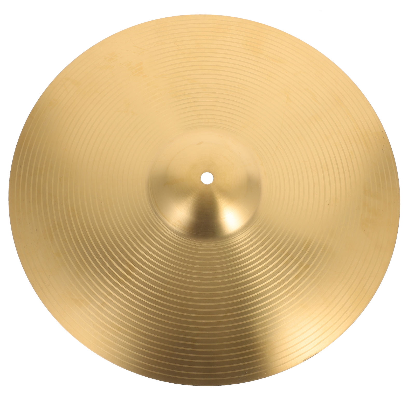GOOHOCHY Low Volume Cymbal Drum Cymbals 39.80X39.80X2.00CM Golden