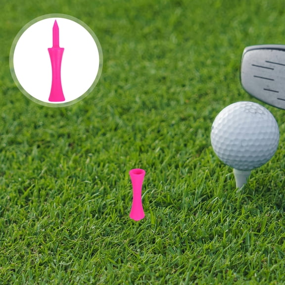 HINTRMENT Golf Tees Rosy 100Pcs 57Mm