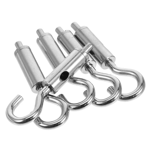 GOOHOCHY MLINS 5PCS Heavy Duty Expansion Screw Hook with Anchor Bolt for Concrete Brick Suitable for Cable Tightener and Wire Tensioner