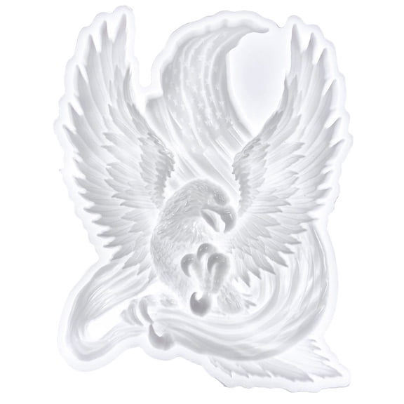 GOOHOCHY MLINS DIY Silicone Mold 1 Set Eagle Shaped Mold for Epoxy Resin Casting Flexible and Delicate Eagle Design