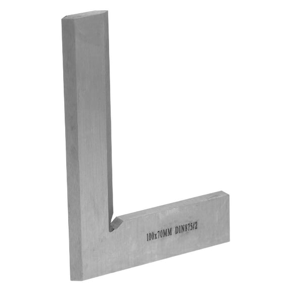 GOOHOCHY Machinist Square Precision Engineer Square 90 Right Angle Ground Hardened Steel Angle Ruler for Woodworking Accessories