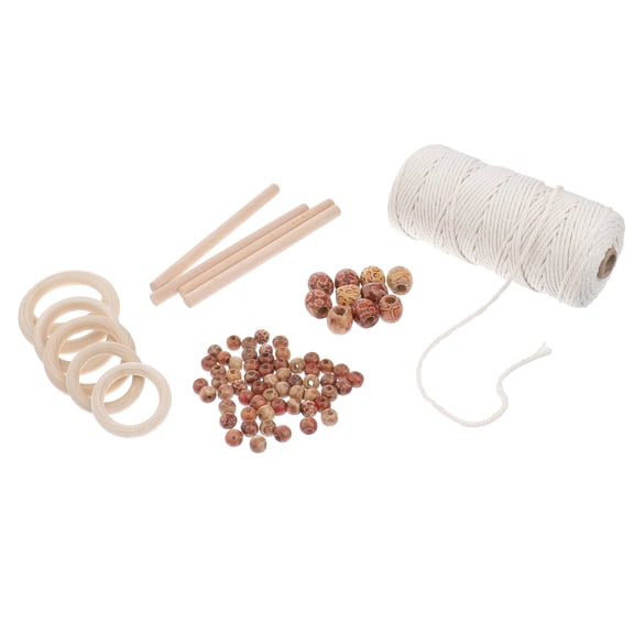 GOOHOCHY Macrame DIY Bohemian Lace Crafts Kit Plant Hangers Kit 15X7CM