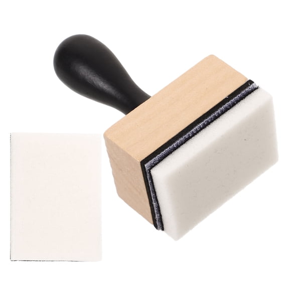 GOOHOCHY Embossing Stamp Sponge Stamp Coloring Tool Khaki 1 Journaling and Decorating