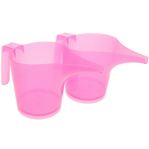 GOOHOCHY Measuring Cup with Scale for Kitchen Use Made of Plastic in Assorted Colors 2pcs