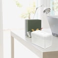 thumbnail image 1 of GOOHOCHY Multi-Use Memo Note Holder with Paper Clip Organizer, Desk Memo Pad Dispenser for Office and Home Use, 1 of 8