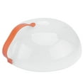 thumbnail image 1 of GOOHOCHY  Microwave Oven Cover for Food Magnetic Splatter Protector Orange, 1 of 8