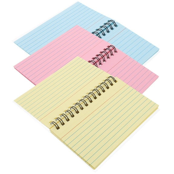 GOOHOCHY Creative Study Cards PP 3Pcs Index Note Card