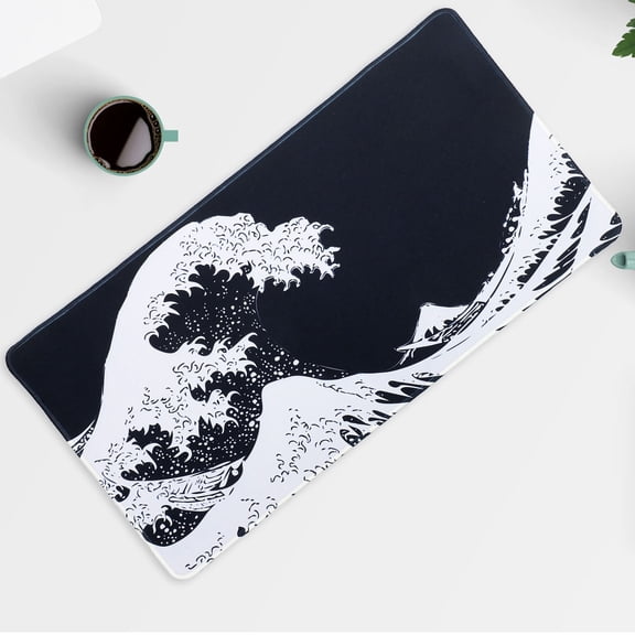 GOOHOCHY Anti-Slip Mouse Pad Cloth Design for Gaming 1Pack 23.58X11.79X0.12in