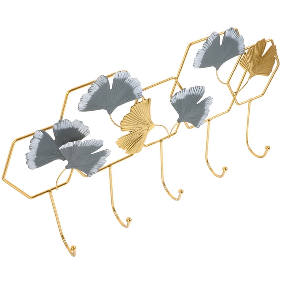 GOOHOCHY Mount Coat Hook Rack with 5 Hooks for Home Organization 9.84 Inches