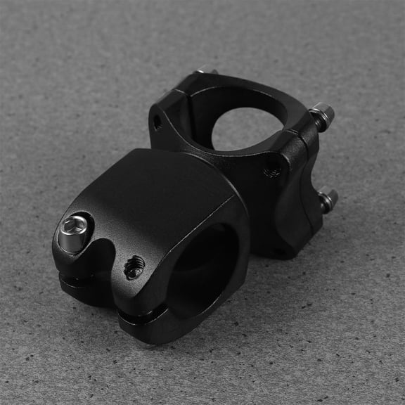 FUTUREORYY Bike Stem Increaser Bike Handlebar Stem Aluminum Black 1Pack