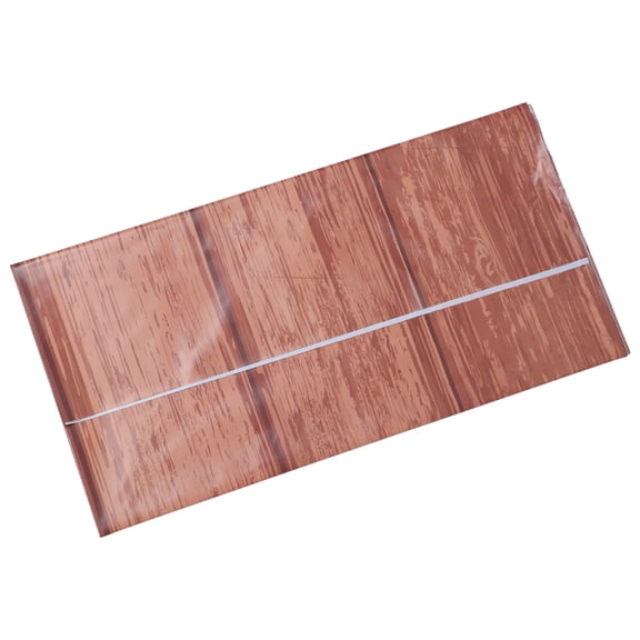 GOOHOCHY Multi-Color Wood Grain Tablecloth Pe Rustic Party Decor Backdrop 4Pcs