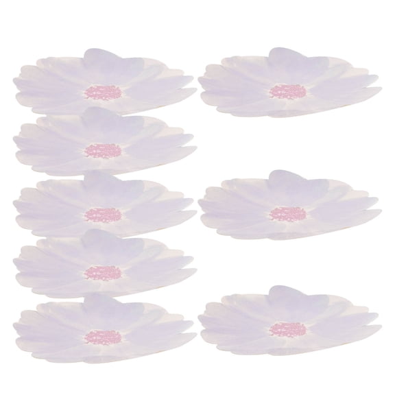 GOOHOCHY Multi Paper Serving Trays for Party Cake Holding Affordable Practical Catering Dessert Trays 8pcs