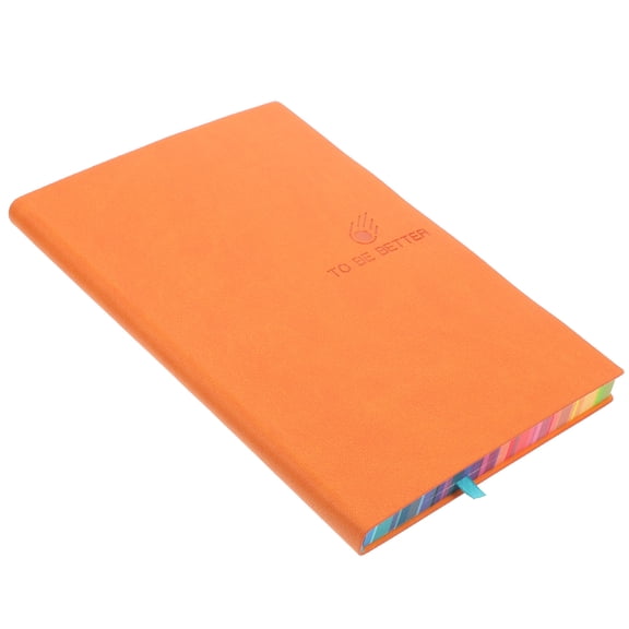 GOOHOCHY Office Notebook Rainbow Edge Paper 1Pcs A5 Size