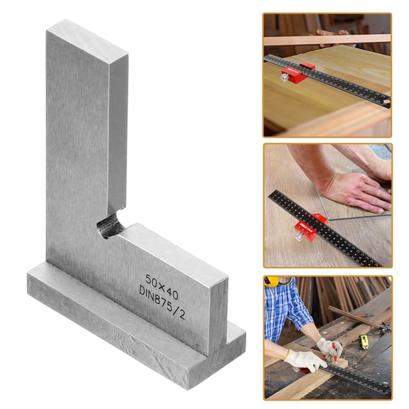 GOOHOCHY Multi-functional Right Angle Ruler Positioning 6.00X4.00X1.50CM