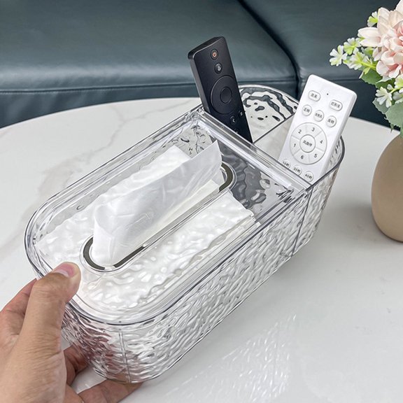 GOOHOCHY  Multifunctional Holder Napkin Dispenser Paper Storage Box Convenient Tissue