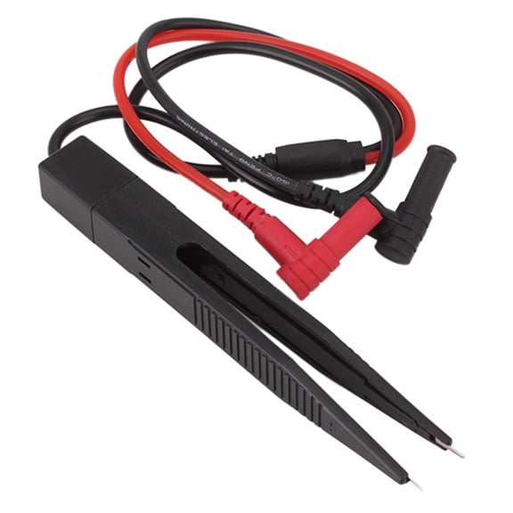 WEUVEB Digital Multimeter SMD Test Clip with Shielded Cable and Anti- Comfortable Grip for Testing