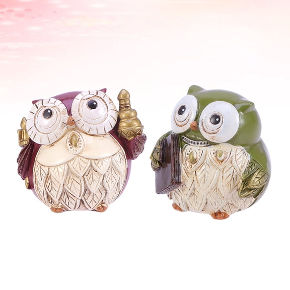 GOOHOCHY Owl Couple Gender Reveal Decorations for Mom, Animal Theme Party Decor, Shower Supplies