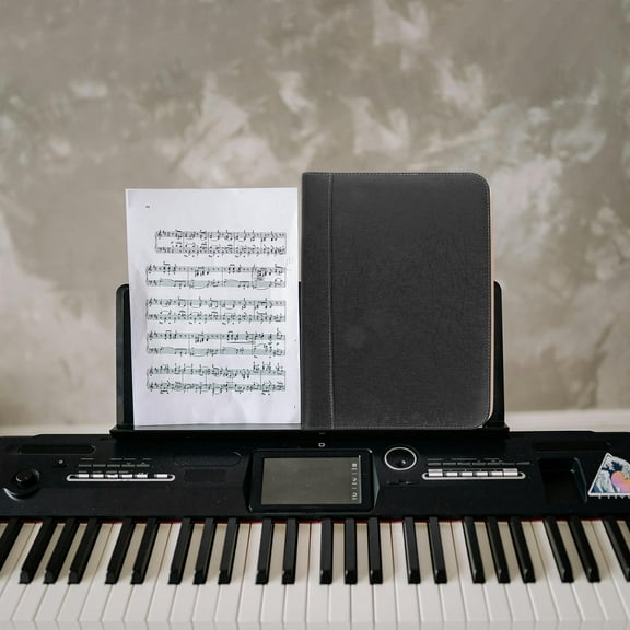 GOOHOCHY Musicians Sheet Music Folder Household A4 Files Storage Folder Portable Folder Sheet Music Folder Pages Sheet Multi-function A4 File Folder