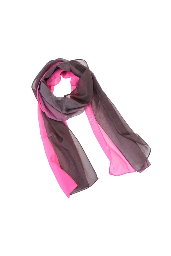 Gradient Color Design Scarf 1Pack 63x19.7in
