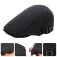 thumbnail image 1 of GOOHOCHY  Newsboy Hats Beret Peaked Cap Comfortable One Size Fits Most Man, 1 of 8