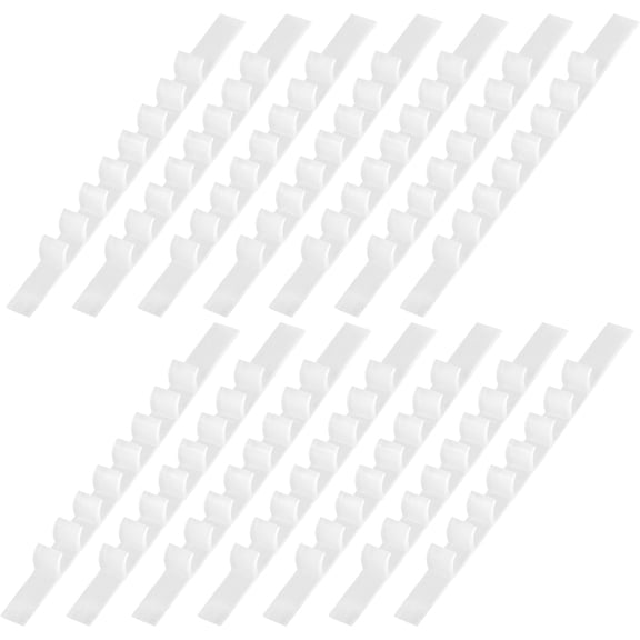 GETAJGHSD Transparent Grip Clothing Straps Hangers, 50 Pieces Non- Closet Organizer Accessories