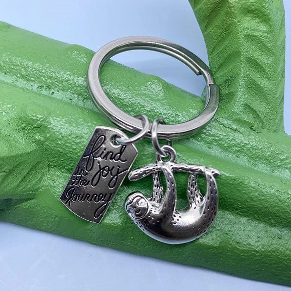 GOOHOCHY Novelty Keychains Sloth Exquisite Craftsmanship Lovely Design