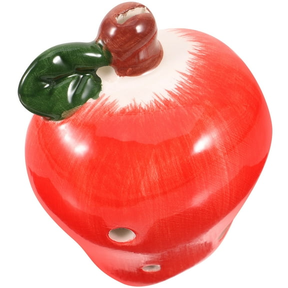 GOOHOCHY Ocarina Instrument Instruments Kids Musical Travel Red