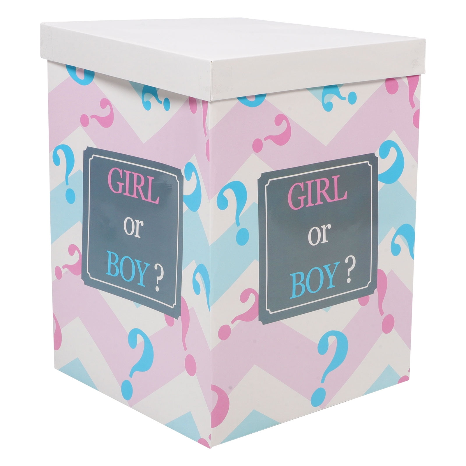 GOOHOCHY Oh Gender Revealing Box Balloon Decoration Party Accessories
